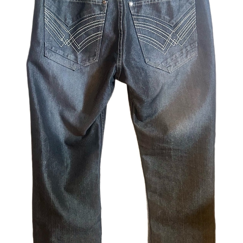 Old Skool Men’s Dark Wash Straight Leg - Picture 3 of 8